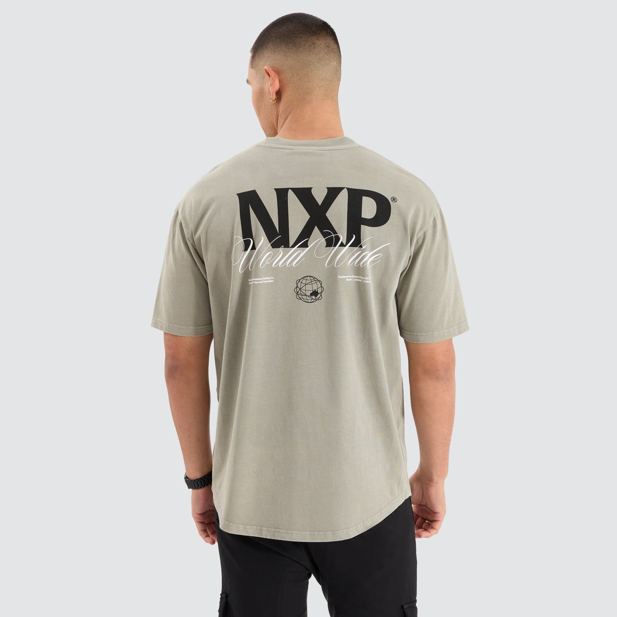 NXP Mirage Box Fit Tee in Pigment Shadow | Neverland Store