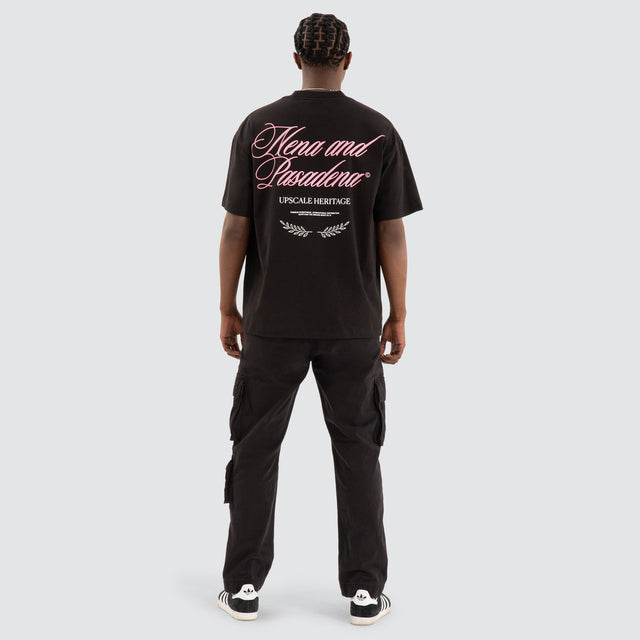 Gentlemen Raptor Tee Jet black