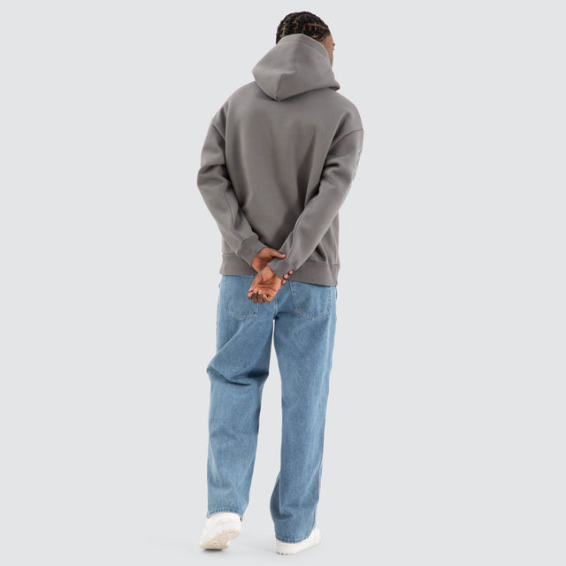 Main Relaxed Hoodie Charcoal