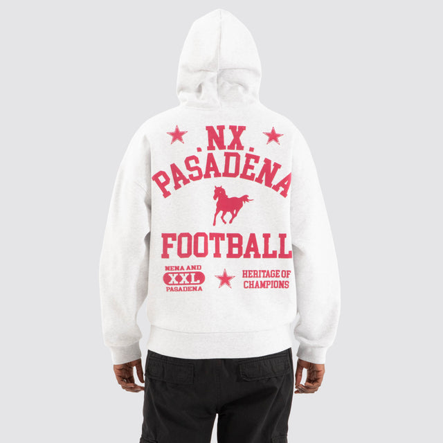 Knight Box Fit Hoodie Snow Marle