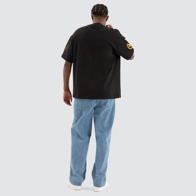 Prima Loopback Raptor Tee Jet black