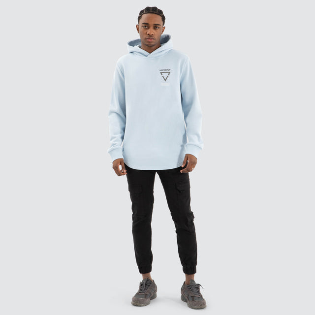 Defend Dual Curved Hoodie Skyway