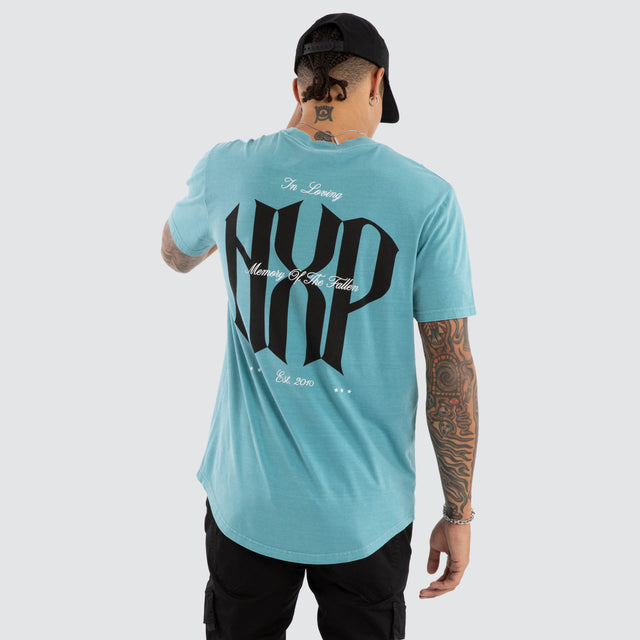 Rush Dual Curved Tee Pigment Cameo