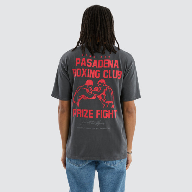 Mark Box Fit Tee Pigment Asphalt