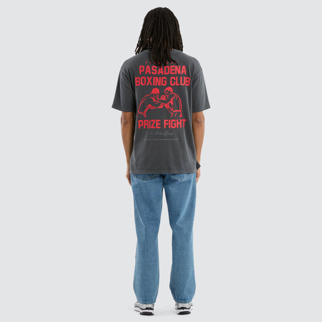 Mark Box Fit Tee Pigment Asphalt