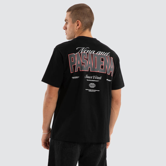 Distance Classic Tee Jet Black