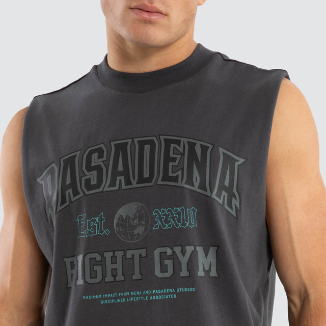 March Raptor Muscle Tee Asphalt