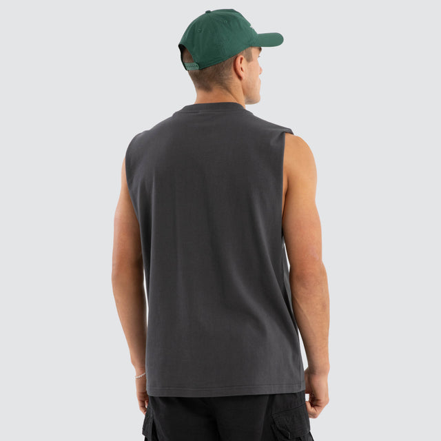 March Raptor Muscle Tee Asphalt