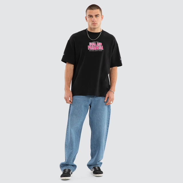 Player Loopback Raptor Tee Anthracite Black
