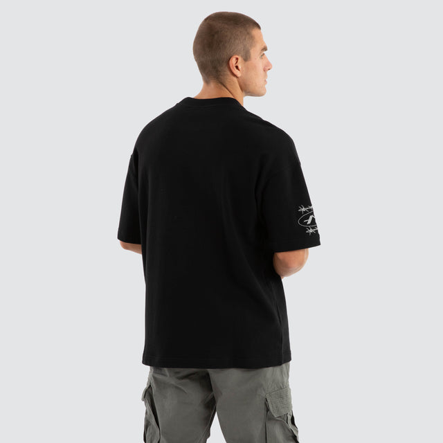 Pride Loopback Raptor Tee Jet Black