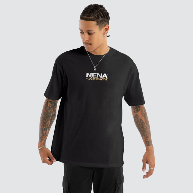 Demand Box Fit Tee Jet Black