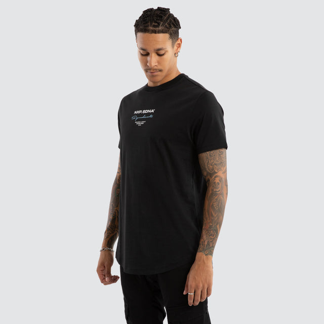 Origin Dual Curved Tee Jet Black