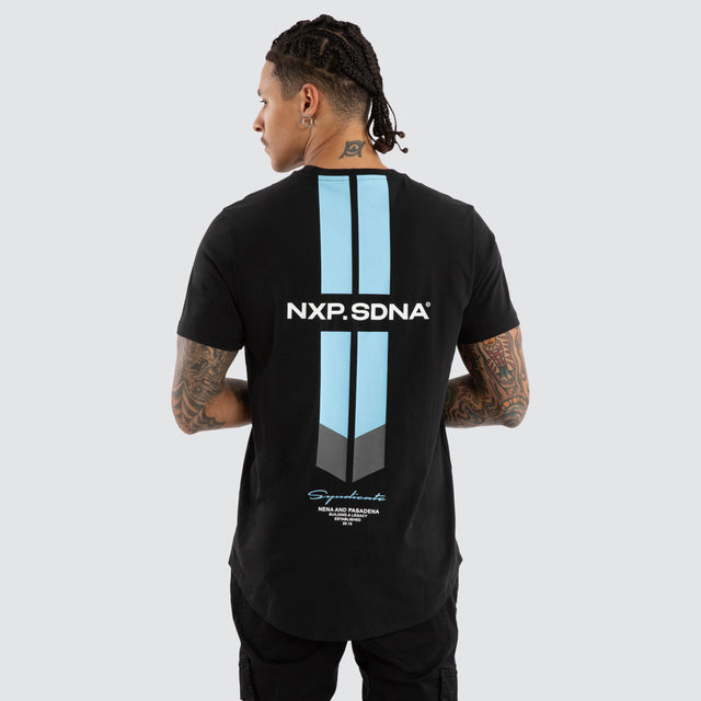 Origin Dual Curved Tee Jet Black