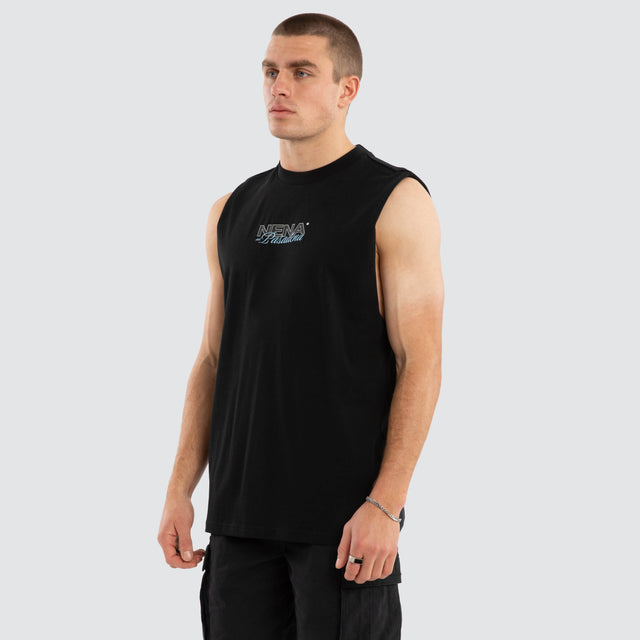 Conclude Relaxed Muscle Jet Black