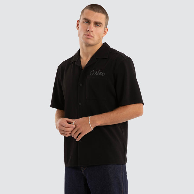 Comfort Shortsleeve Shirt Black