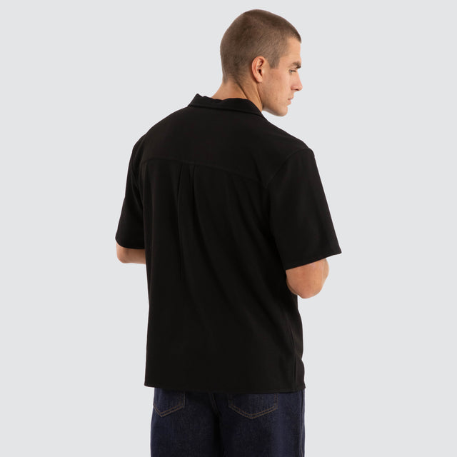 Comfort Shortsleeve Shirt Black