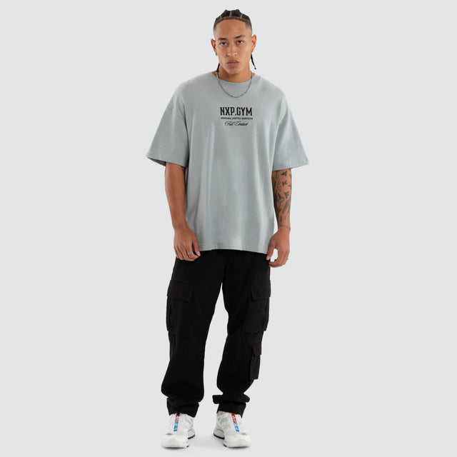 Mighty Loopback Raptor Tee Quarry