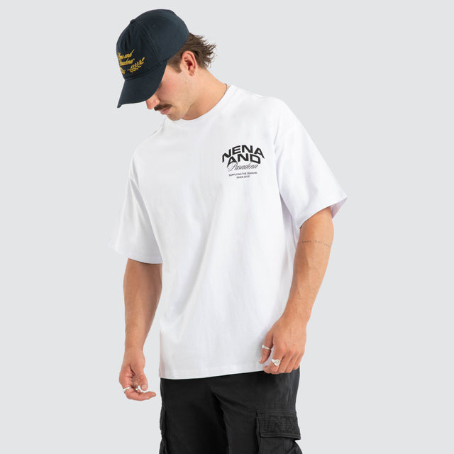 Loyal Raptor Tee White