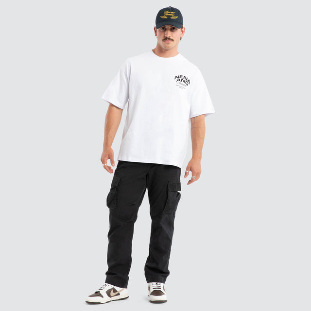 Loyal Raptor Tee White