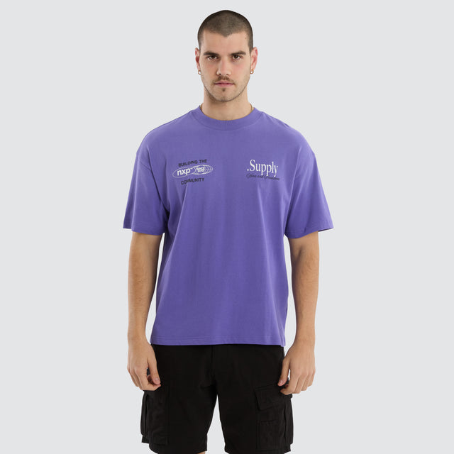 Union Raptor Tee Purple Opulence