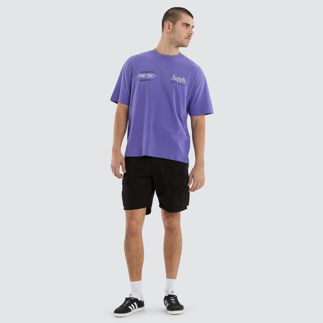 Union Raptor Tee Purple Opulence