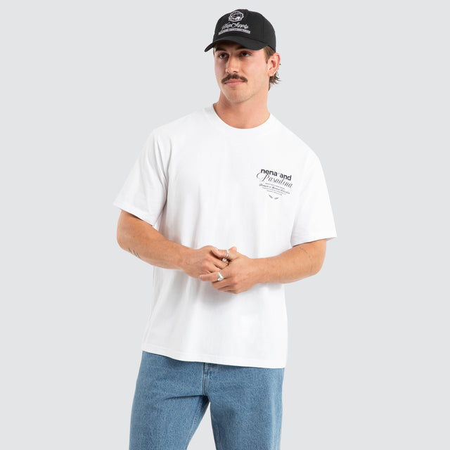 Written Classic Tee White