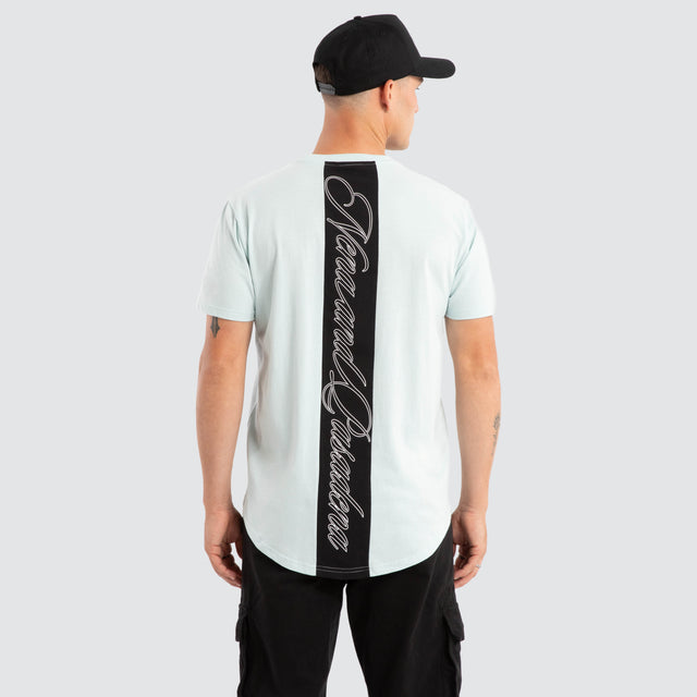 Juncture Dual Curved Tee Pastel Blue