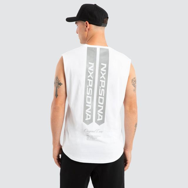 Ultimate Dual Curved Muscle White