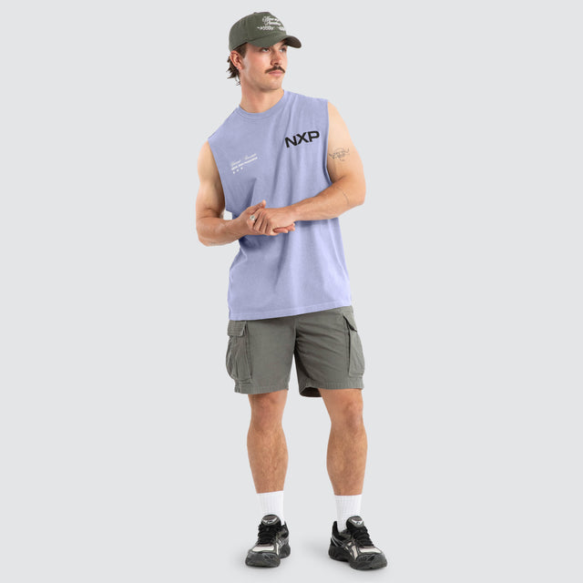 Prancer Relaxed Muscle Pigment Thistle Down