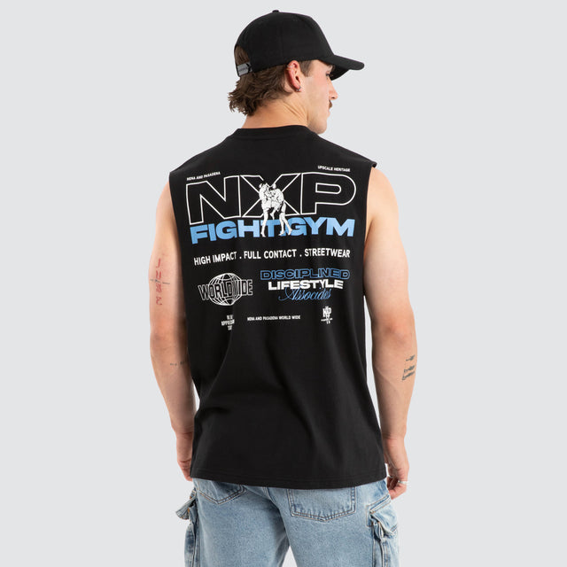 Script Relaxed Muscle Jet Black