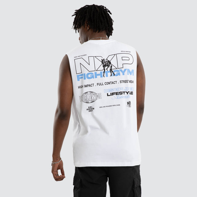 Script Relaxed Muscle White