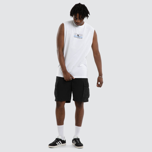 Script Relaxed Muscle White