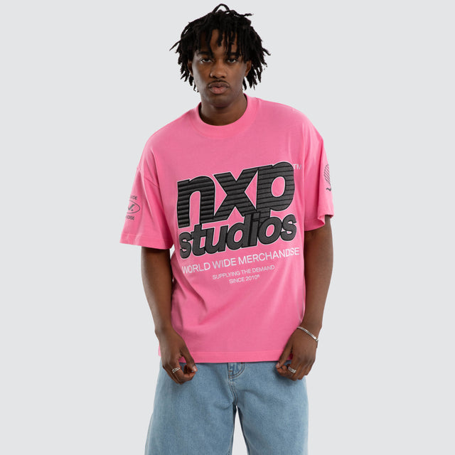 Frontier Raptor Tee Pink