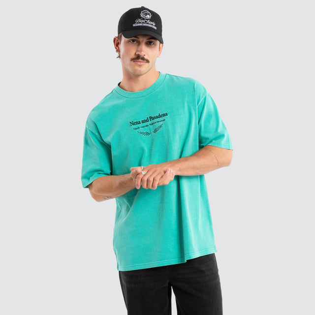 Buffer Box Fit Tee Pigment Arcadia