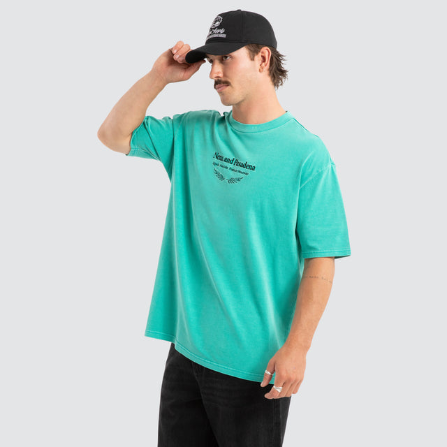 Buffer Box Fit Tee Pigment Arcadia
