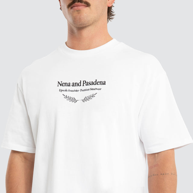 Buffer Box Fit Tee White