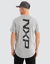 Deliberate Dual Curved Tee Pigment Alloy