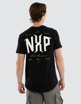 Dominate Dual Curved Tee Jet Black