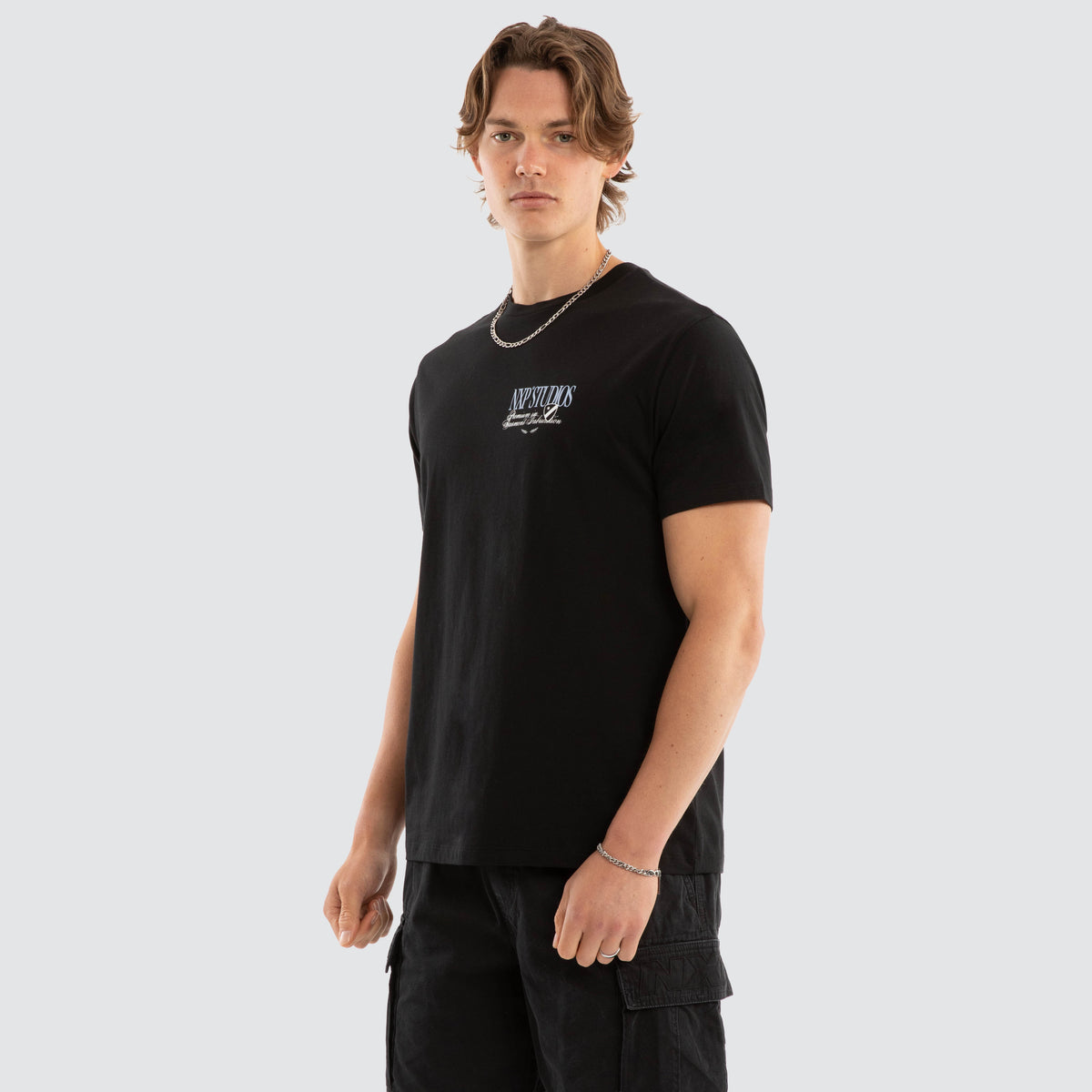 NXP Shield Standard Tee in Black | Neverland Store