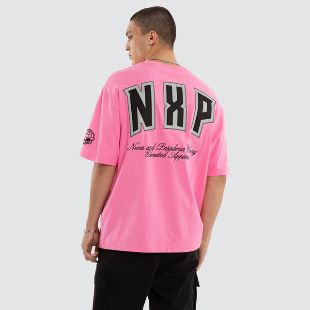 Figures Oversized Tee Pink