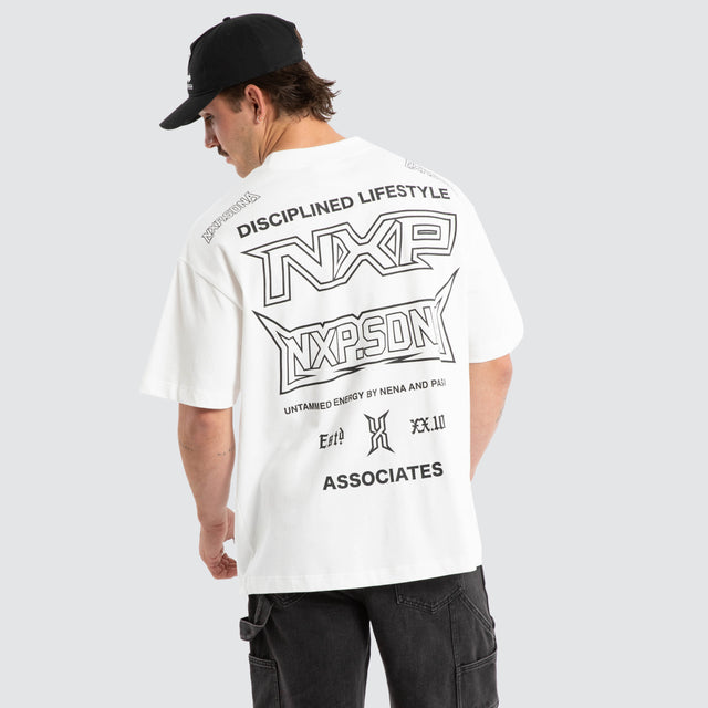 Grand Raptor Tee Natural White