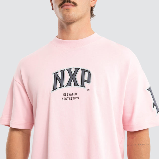 Factor Loopback Raptor Tee Orchid Pink