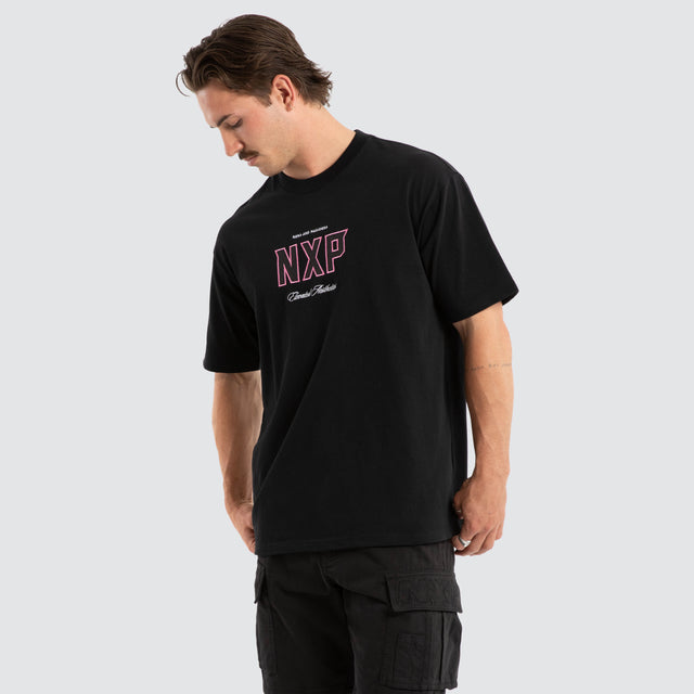 Vesture Box Fit Tee Jet Black