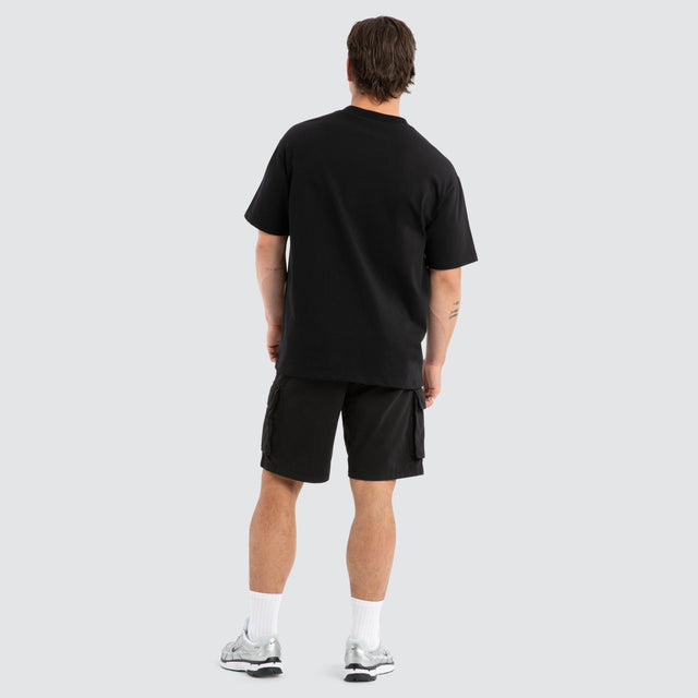 Vesture Box Fit Tee Jet Black
