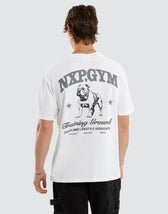 Ground Box Fit Tee White