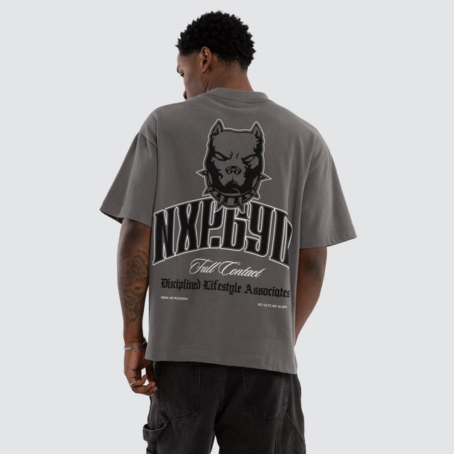 Inertia Street Tee Charcoal