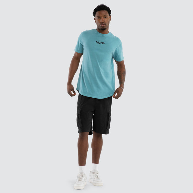 Vacant Dual Curved Tee Pigment Cameo