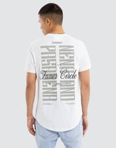 Dynamic Dual Curved Tee Optical White