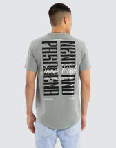 Dynamic Dual Curved Tee Pigment Neutral Grey