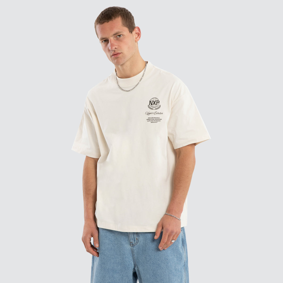 NXP Opus Raptor Tee in White | Neverland Store